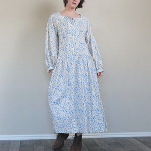 Boho Hippie Albert Nipon Floral Dress